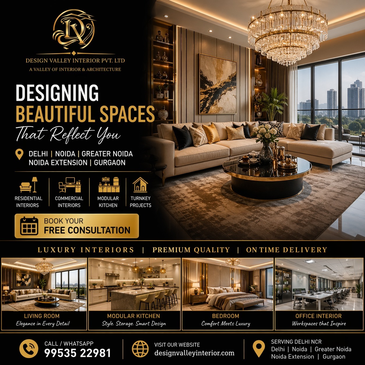 best interior designer in New Delhi
